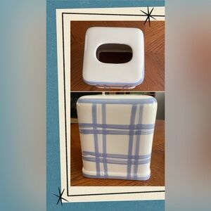 Hampton Saphire Boutique Tissue Holder